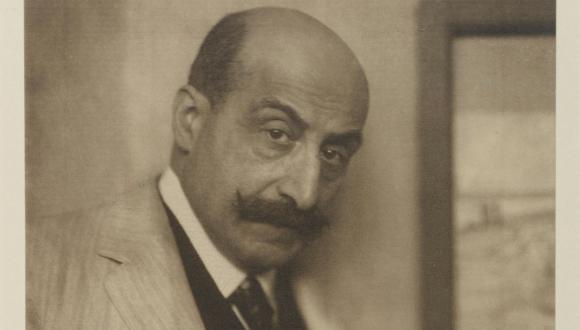 דיוקן מקס ליברמן, 1910. צילום: מיניה דיץ-דירקופ