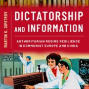 Dictatorship and Information: Authoritarian Regime Resilience in Communist Europe and China (Book Cover)